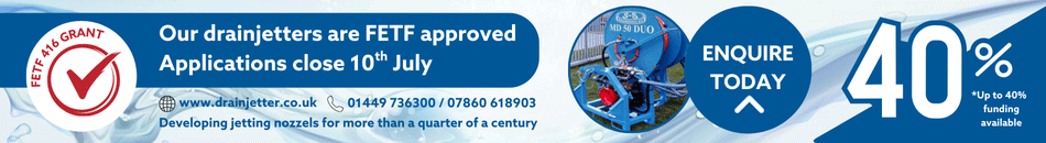 Drainjetter FETF grant