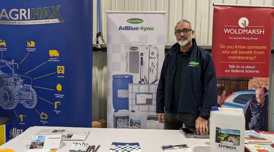 GreenChem’s regional sales manager Chatan Patel