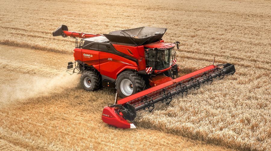 Farming machinery manufacturer Case IH said its Axial-Flow combines can now be equipped with new G500V VariCut variable knife grain headers.