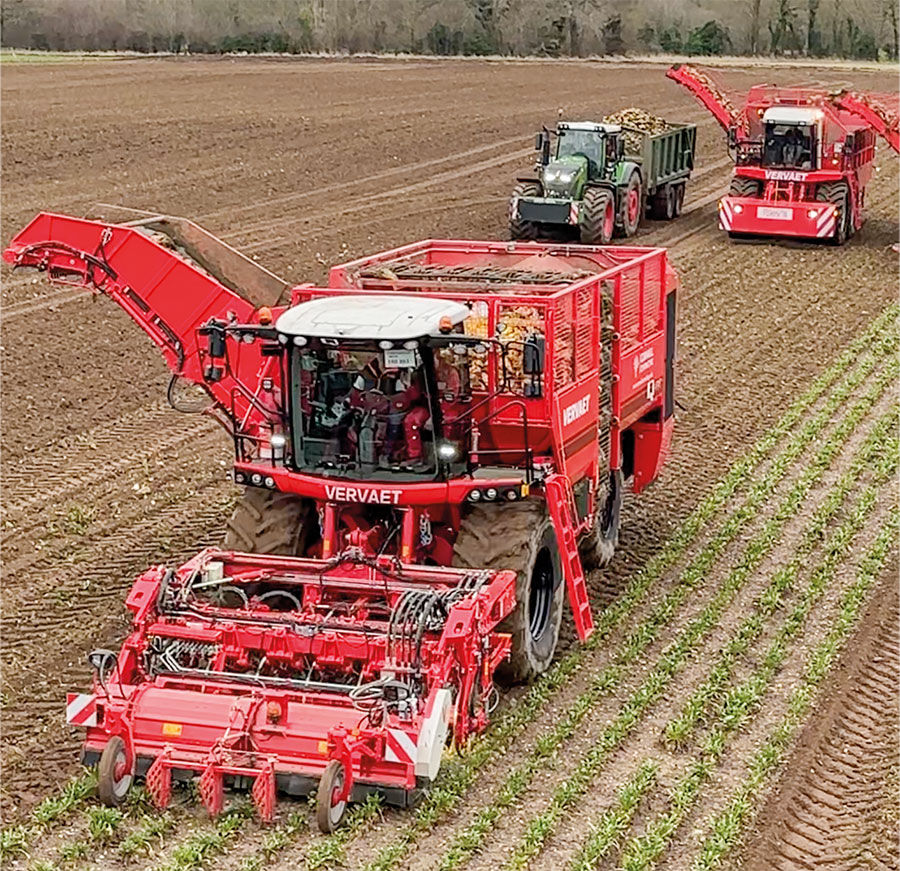 sugar beet harvester
