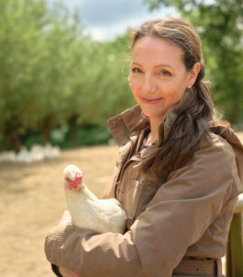 Rebecca Tonks of St. Ewe Free Range Eggs.